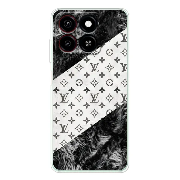 Чехол с рисунком «LV на белом» для ZTE Blade A35 Чехол с рисунком «LV на белом» для ZTE Blade A35