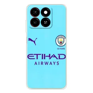 Силиконовые Чехлы принт Футбол на ZTE Blade A35 (Man City)