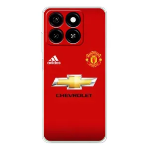 Силиконовые Чехлы принт Футбол на ZTE Blade A35 (Man United)