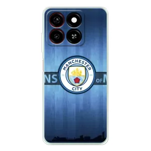 Силиконовые Чехлы принт Футбол на ZTE Blade A35 (ManCity)