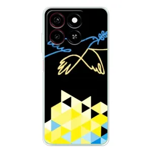Чохол на ZTE Blade A35 (Український дизайн) (Мир для Укрїни)