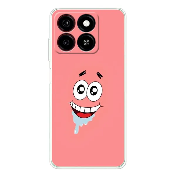 Чехол с рисунком «Мордочка Патрика» для ZTE Blade A35