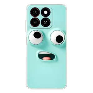 Силиконовые Чехлы (смешные стикеры) для ZTE Blade A35 (Забавное мятное лицо)