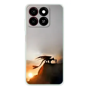 Чехол дракон Беззубик для ZTE Blade A35 (Мультиик Беззубик)