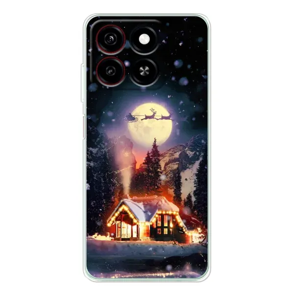 Чехол с рисунком «Настроение зимнее» для ZTE Blade A35 Чехол с рисунком «Настроение зимнее» для ZTE Blade A35
