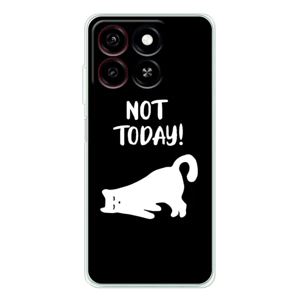Чехол с рисунком «Not Today» для ZTE Blade A35