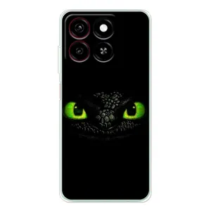 Чехол дракон Беззубик для ZTE Blade A35 (Глаза Беззубика)