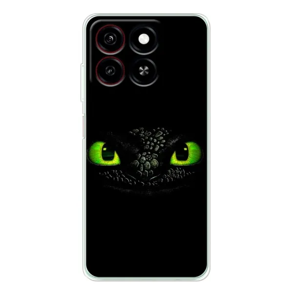 Чехол с рисунком «Глаза Беззубика» для ZTE Blade A35 Чехол с рисунком «Глаза Беззубика» для ZTE Blade A35