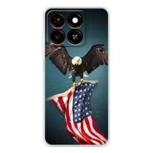 Чохол Прапор USA для ZTE Blade A35 (Орел і прапор)