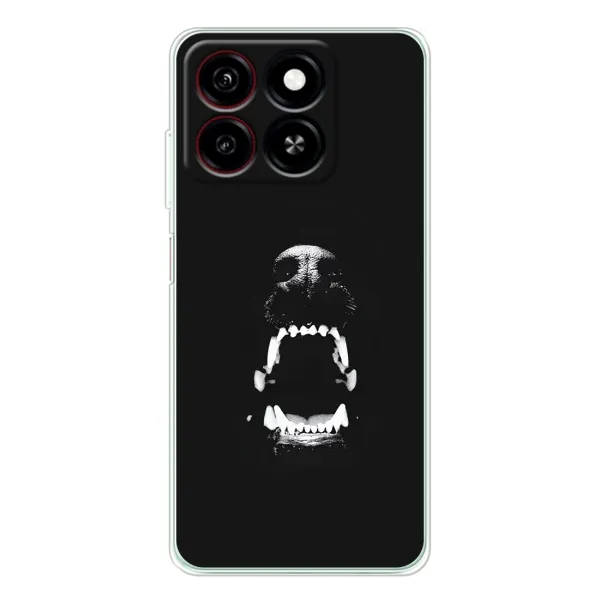 Чехол с рисунком «Пасть добермана» для ZTE Blade A35 Чехол с рисунком «Пасть добермана» для ZTE Blade A35