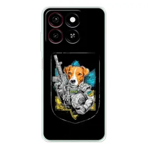 Чохол з принтом для ZTE Blade A35 (Патрон Воїн)