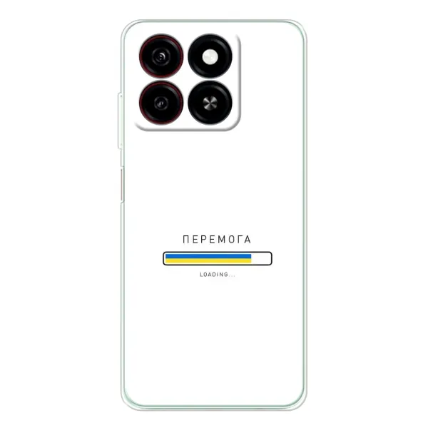 Чехол с рисунком «Перемога» для ZTE Blade A35 Чехол с рисунком «Перемога» для ZTE Blade A35