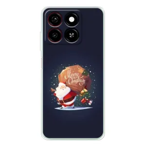 Чехол Санта Клаус для ZTE Blade A35 (Подарки от Санты)