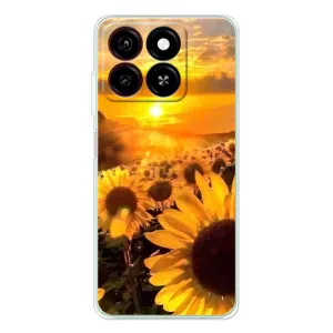 Чохол з Квітами для ZTE Blade A35 (поле соняшників)