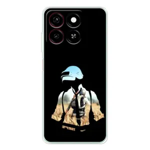 Чохол з картинкою "Герой Pubg" на ZTE Blade A35 (Пубг мен)