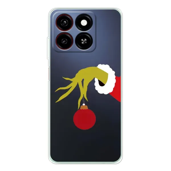 Чехол с рисунком «Рука Гринча» для ZTE Blade A35 Чехол с рисунком «Рука Гринча» для ZTE Blade A35
