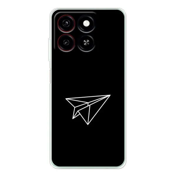 Чехол с рисунком «Самолетик» для ZTE Blade A35 Чехол с рисунком «Самолетик» для ZTE Blade A35