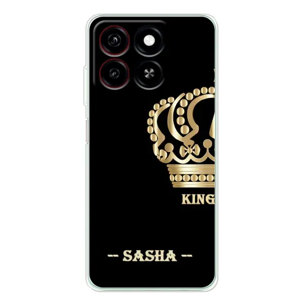 Чехол с рисунком «SASHA» для ZTE Blade A35 Чехол с рисунком «SASHA» для ZTE Blade A35