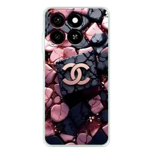 Чехол (Dior, Prada, YSL, Chanel) для ZTE Blade A35 (Шанель)