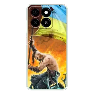 Чохол з картинкою (Патріотичний КОЗАК) на ZTE Blade A35 (Сильний КОЗАК)