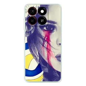 Чохол на ZTE Blade A35 (Український дизайн) (Сльози України)