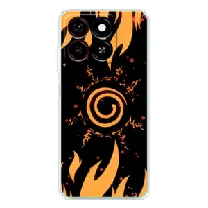 Купить Чехлы на телефон с принтом Anime для ZTE Blade A35 (Солнце Наруто)
