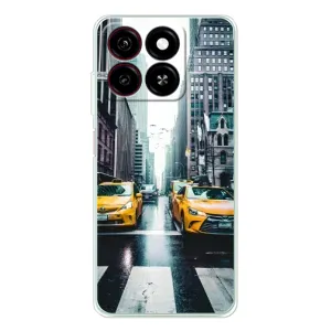 Силиконовый бампер (Работники) на ZTE Blade A35 (Такси)