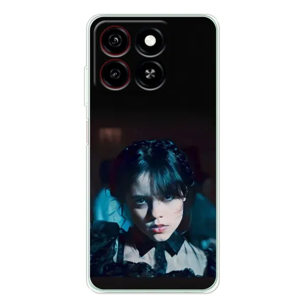 Чехол с рисунком «Танец Уэнсдей» для ZTE Blade A35 Чехол с рисунком «Танец Уэнсдей» для ZTE Blade A35