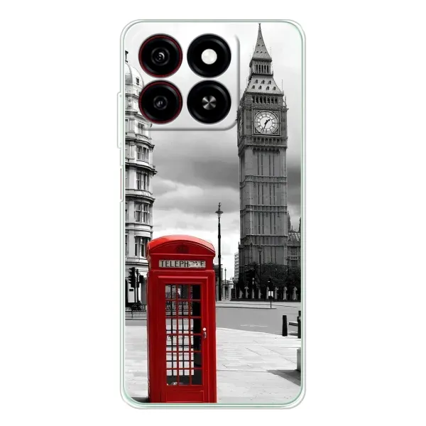 Чехол с рисунком «TELEPHONE» для ZTE Blade A35 Чехол с рисунком «TELEPHONE» для ZTE Blade A35