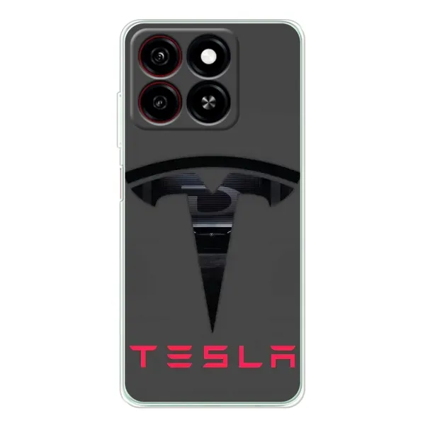 Чехол с рисунком «Logo TESLA» для ZTE Blade A35 Чехол с рисунком «Logo TESLA» для ZTE Blade A35