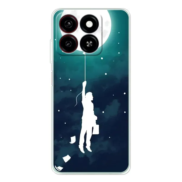 Чехол с рисунком «To The moon» для ZTE Blade A35 Чехол с рисунком «To The moon» для ZTE Blade A35