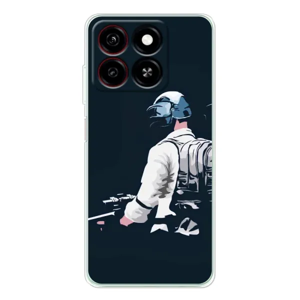Чехол с рисунком «В экиперовке» для ZTE Blade A35 Чехол с рисунком «В экиперовке» для ZTE Blade A35