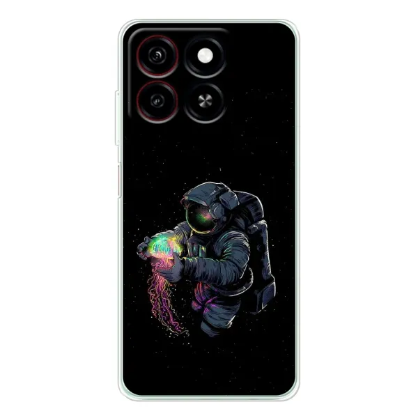 Чехол с рисунком «В руках земля» для ZTE Blade A35 Чехол с рисунком «В руках земля» для ZTE Blade A35