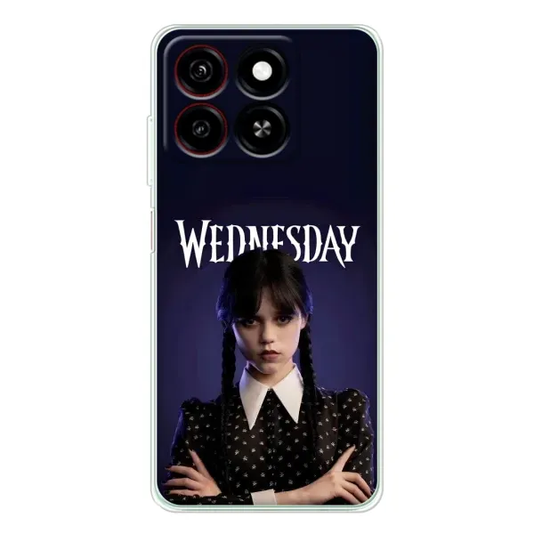 Чехол с рисунком «Wednesdey» для ZTE Blade A35 Чехол с рисунком «Wednesdey» для ZTE Blade A35