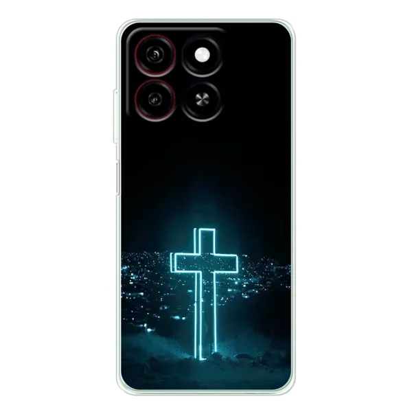 Чехол с рисунком «Яркий Крест» для ZTE Blade A35 Чехол с рисунком «Яркий Крест» для ZTE Blade A35