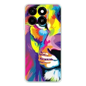 Чохол з картинкою на ZTE Blade A35 (Яскравий Лев)