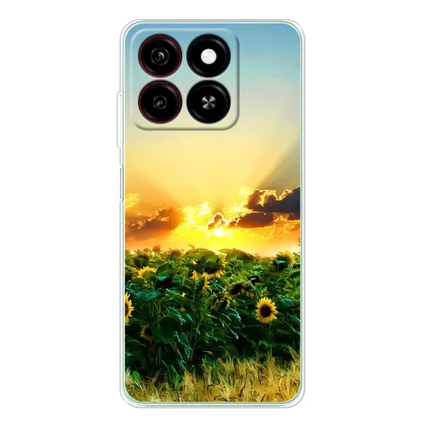 Чехол с рисунком «Закат Солнца» для ZTE Blade A35 Чехол с рисунком «Закат Солнца» для ZTE Blade A35