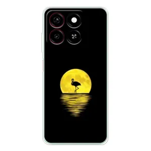 Летний Чехол на ZTE Blade A35 (Желтый Закат)