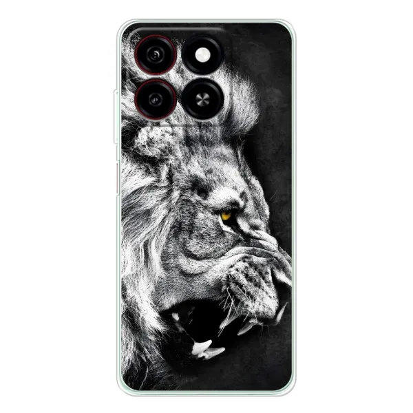 Чехол с рисунком «Злой ЛЕВ» для ZTE Blade A35