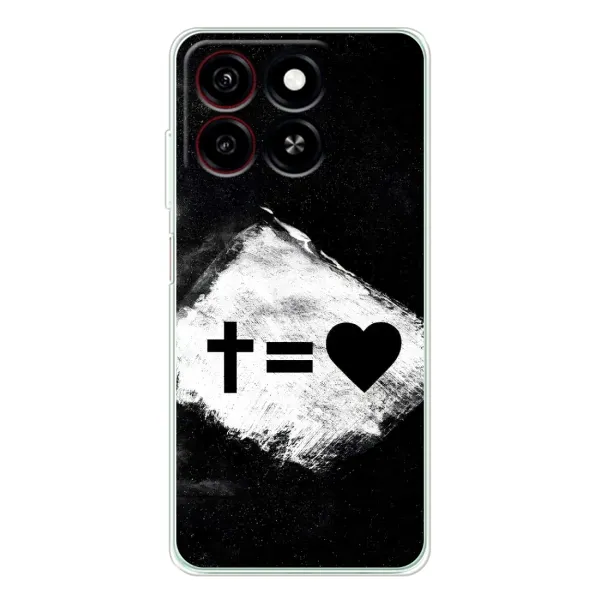 Чехол с рисунком «Значки 2» для ZTE Blade A35