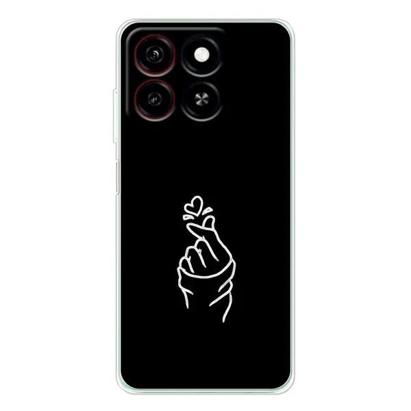 Чехол с рисунком «Знак Сердечка» для ZTE Blade A35 Чехол с рисунком «Знак Сердечка» для ZTE Blade A35