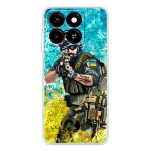 ЗСУ Чехлы (TPU) для ZTE Blade A35 (ЗСУ Воин)