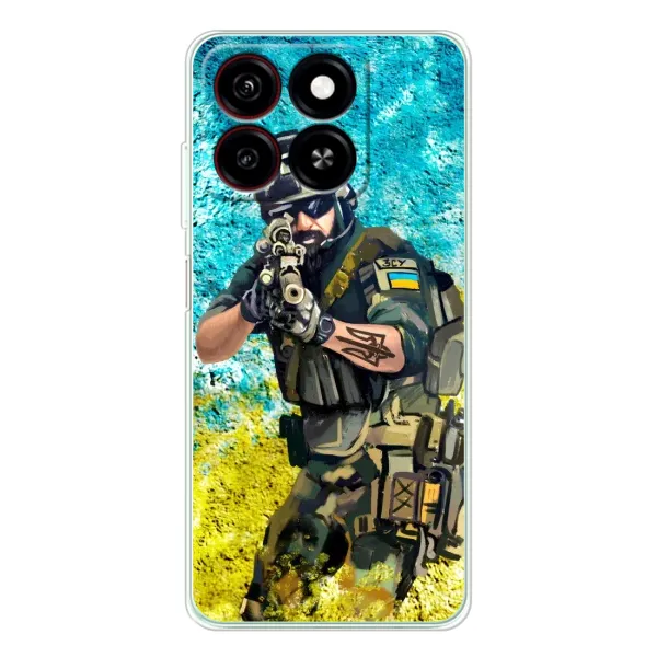 Чохол з малюнком «ЗСУ ВОЇН» для ZTE Blade A35 Чохол з малюнком «ЗСУ ВОЇН» для ZTE Blade A35