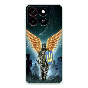 Патриотический Чехол для ZTE Blade A35 (ЗСУ з крильями)