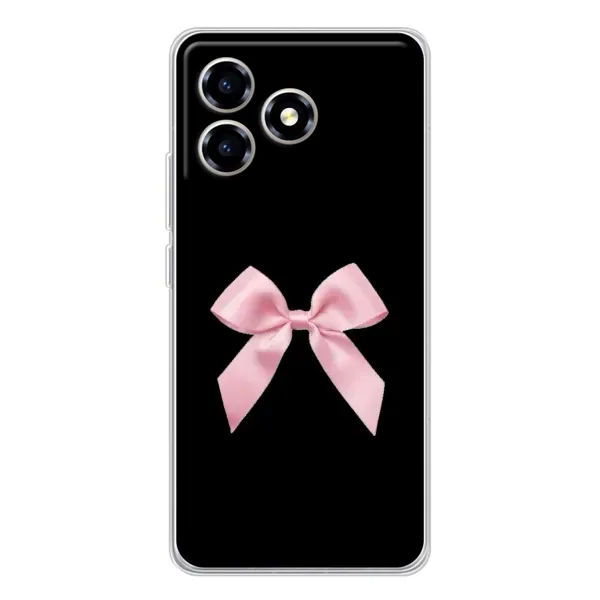 Чехол с рисунком «Бант на черном» для ZTE Blade A36 Чехол с рисунком «Бант на черном» для ZTE Blade A36