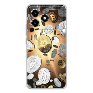 Чехол (Дорого -богато) на ZTE Blade A36 (Биток)