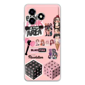 Чохли з картинкою для ZTE Blade A36 (BLACK PINK колаж)