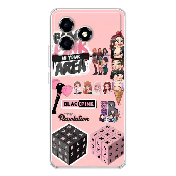 Чехол с рисунком «BLACK PINK коллаж» для ZTE Blade A36 Чехол с рисунком «BLACK PINK коллаж» для ZTE Blade A36