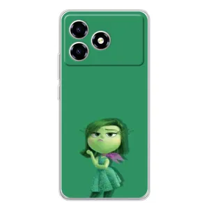 Чехол Головоломка для ZTE Blade A36 - (AlphaPrint) (Брезгливость)