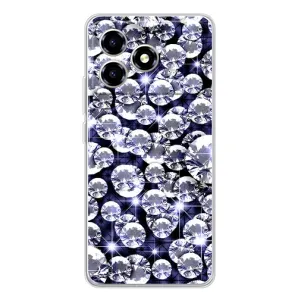 Чехол (Дорого -богато) на ZTE Blade A36 (Бриллианты)